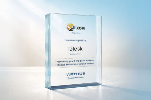 ARTHOS berät XOVI beim Verkauf an Plesk