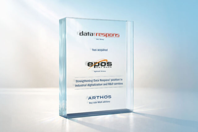 ARTHOS berät Data Respons ASA bei der Übernahme von EPOS CAT