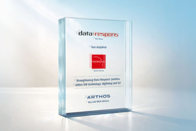 ARTHOS berät Data Respons bei der Übernahme von MicroDoc