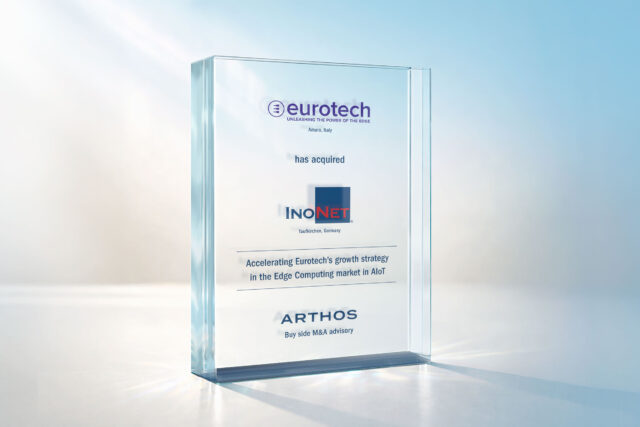 ARTHOS berät Eurotech S.p.A. beim Erwerb von InoNet Computer GmbH