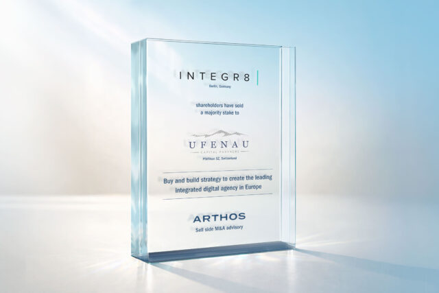 ARTHOS berät INTEGR8 beim Beteiligungsverkauf an Ufenau
