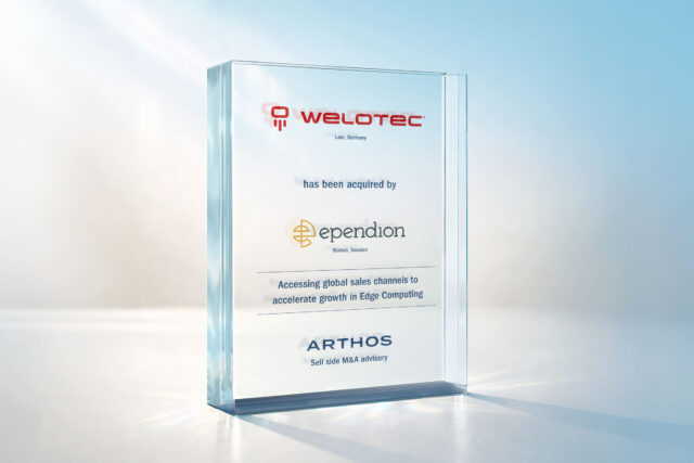ARTHOS berät Welotec beim Verkauf an Ependion
